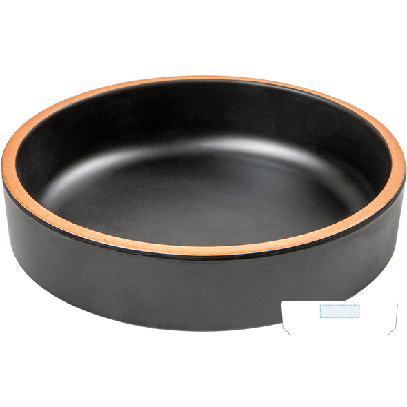 Black Melamine Plates